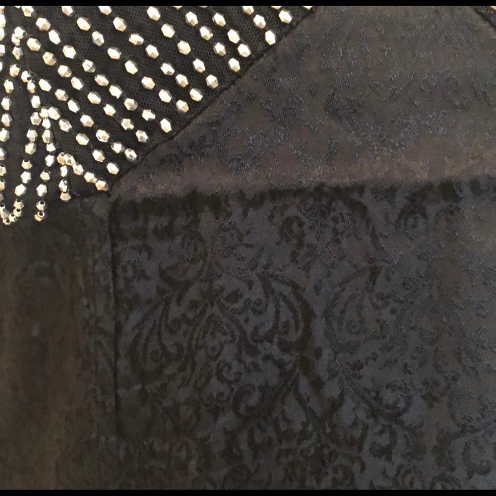 FP NWT Shooting Star Spaghetti Strap Embellished Chemise Cami Slip Mini Dress - Picture 5 of 7